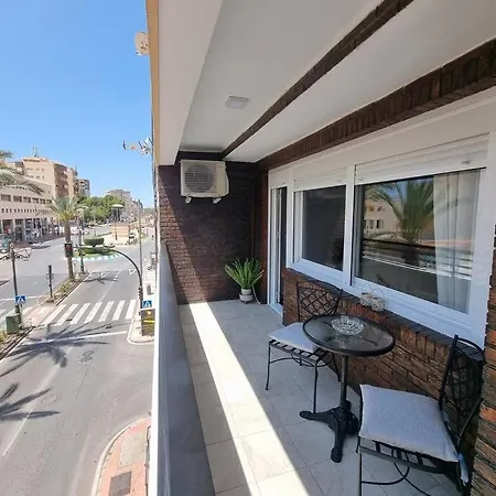 Aguadulce, Apto Santa Monica 2 Hab Con Terraza, Aire, Wifi, A 5 Min De La Playa Appartement